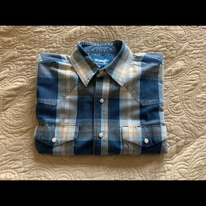 WRANGLER MENS WESTERN SNAP SHIRT